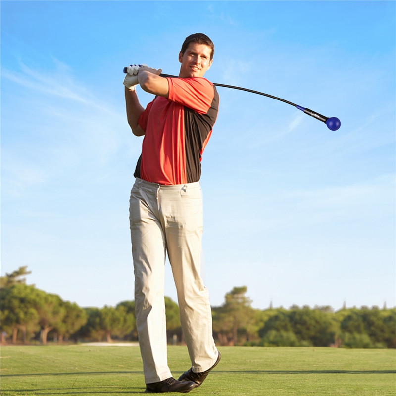 SK*L-Z Golf Swing Trainer Aid Stick Power Strength Tempo Flex Training  Exercise | eBay